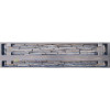 Mold for garden “Slate slabs” Size: 1360x250x60 mm
