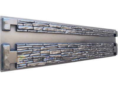 Mold for garden “Slate slabs” Size: 2000x250x60 mm