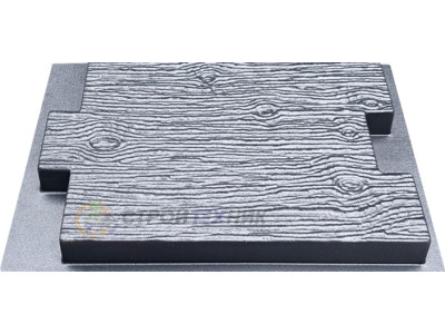 Concrete Planter Mold “Wood” Size: 450х300х40 mm