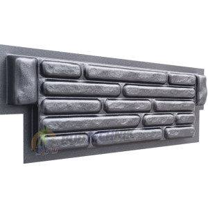 Mold for garden “Longe” Size: 700x250x60 mm