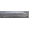 Mold for garden “Larch boards” Size: 1360x250x60 mm