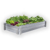 Mold for garden “Larch boards” Size: 1360x250x60 mm