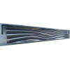 Mold for garden “Waves” Size: 2000x250x60 mm