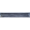 Mold for garden “Waves” Size: 2000x250x60 mm