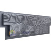 Raised Bed Form "Bog Oak Design" Size: 700x250x60 mm
