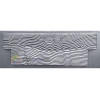 Raised Bed Form "Bog Oak Design" Size: 700x250x60 mm