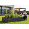 Raised Bed Form "Bog Oak Design" Size: 700x250x60 mm