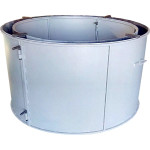 Особенности выбора формы для изготовления железобетонного колодезного кольца