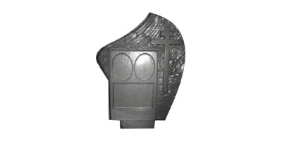 Форма для памятника из АБС №023.2 Размеры: 860х670х110 мм