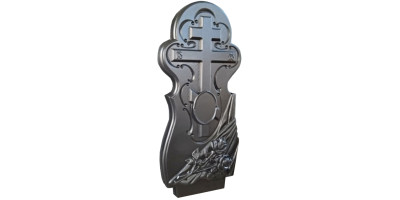 Форма для памятника из АБС №026 Размеры: 1100х500х130 мм