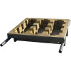 Form fiberglass for lawn slabs