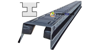 Form for single-sided post " Filenka " from ABS No. 27 with grooves Size: 2750х125х125 mm