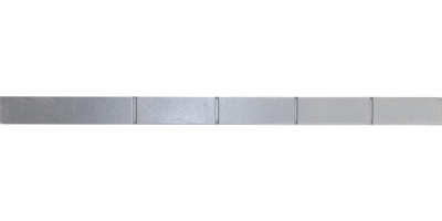 Form for post "Rustic" from ABS No. 13 without grooves Size: 2800х125х125 mm