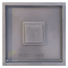 Form for paving slabs from ABS "Italy smooth" No. 13 Size: 500x500x50 mm