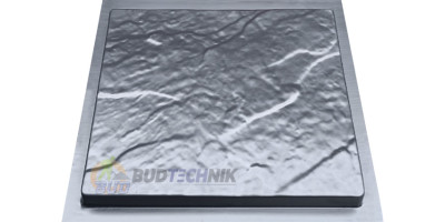 Mold for stepping stone "Sandstone" No. 20 Size 300x300x30 mm