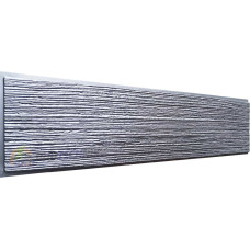 Форма для забора “Венге” № 184 из АБС Размеры: 2000х500х40(50) мм