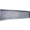 Форма для забора “Венге” № 184 из АБС Размеры: 2000х500х40(50) мм