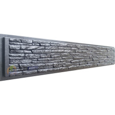 Форма для забора из АБС № 63 C Размеры: 2500х400х50(40) мм