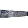 Форма для забора из АБС № 63 C Размеры: 2500х400х50(40) мм